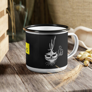 Yuma Rides & the Onion - Enamel Camp Cup